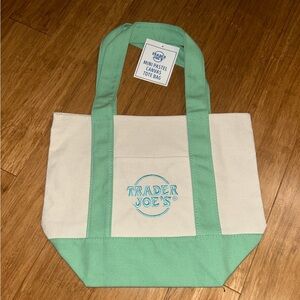 Trader Joe’s Mini Tote Bag- Green